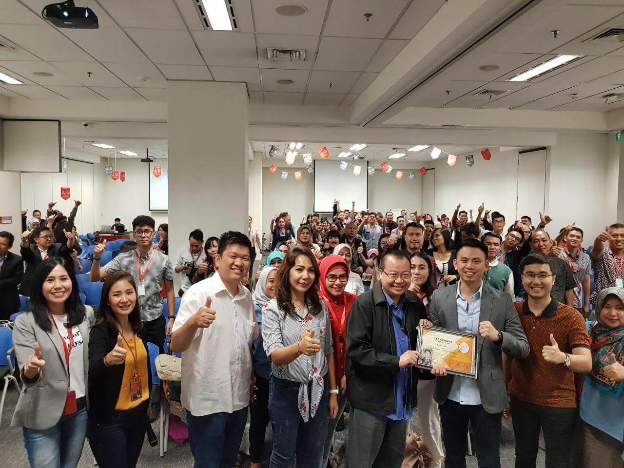 Dokumentasi sharing dan seminar Winning Star 9